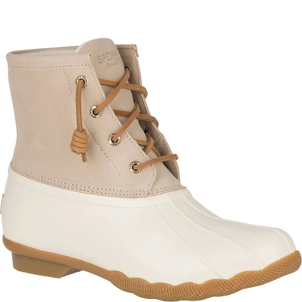Ivory Saltwater Duck Boots